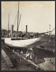 Aztec in drydock