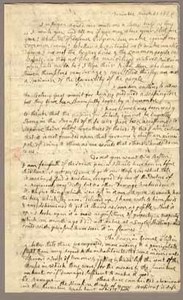 Letter from Abigail Adams to John Adams, 31 March - 5 April 1776