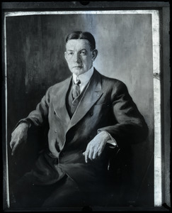 Charles Gates Dawes, portrait by Caleb Arnold Slade