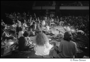 Amazing Grace (band) performing at Winterland Ballroom, at a Ram Dass gathering