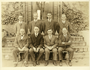 Edward M. Lewis, William L. Machmer, Victor A. Rice, Emerson Greenaway, F. Warren, Don Williams, Preston Davenport, and Harold M. Gore