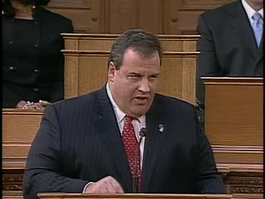 Governor Christie budget deficit speech