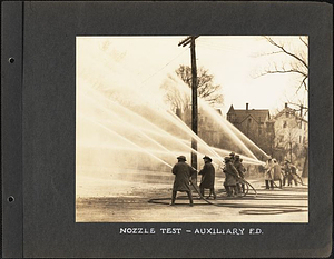 Nozzle Test, Auxiliary FD: Melrose, Mass.
