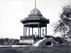 Bandstand, circa 1890