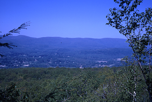 Taconic Range and HMF from 1250' elevation on Pine Cobble.
