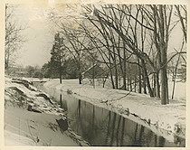 Olde Field Road in Snow