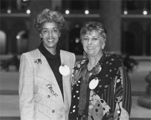 Hannah Goldberg and Alice Gloster Portrait.