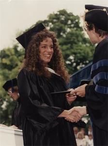 College President Alice F. Emerson Grants a Diploma, II.