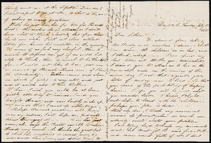 Letter from Augusta Bruen, Dayton, OH to Luther Bruen, 1861 July 25