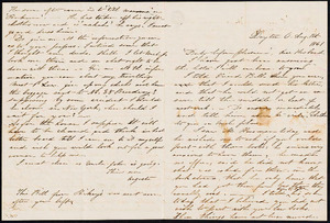 Letter from Augusta Bruen, Dayton, OH to Luther Bruen, 1861 August 1