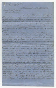 Report, with enclosures, by Captain J. Louis Smith, A.A.G. & Inspector, on provisions for prisoners in Richmond (handwritten copy)