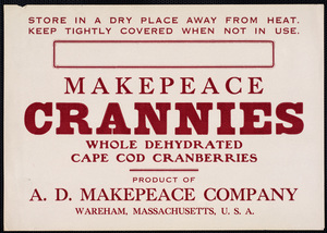 Makepeace Crannies