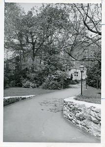 Path from main campus to dormitories