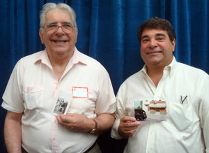 Joseph and Mike LaRosa at the Waltham Mass. Memories Road Show