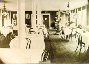 Monponsett Inn dining room--1930
