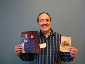 Gerard R. Bourassa at the New Bedford Mass. Memories Road Show