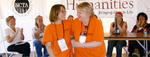 Kirsten Bendiksen and myself--co-directors of the Working Waterfront Festival