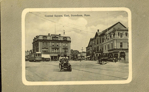 Postcard: Stoneham Square--Central Square East