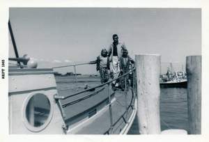 Charter fishing with family
