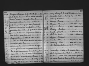 Tewksbury Almshouse Intake Record: Mahoney, Kate