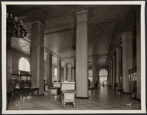 Interior view of the Boston Consolidated Gas Company, showroom, 100 Arlington St., Boston, Mass., undated