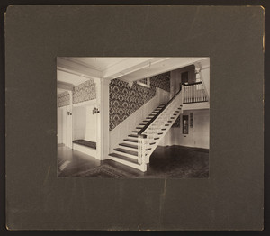 Interior view of Bertram Hall, Radcliffe College