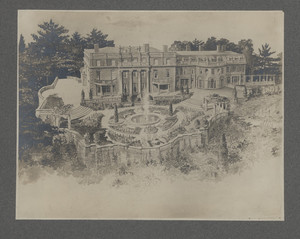 Proposed design for Eagle Rock, Henry Clay Frick Estate, Beverly, Mass., undated