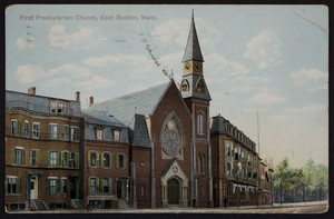 First Presbyterian Church, East Boston, Mass., dated March 18, 1909
