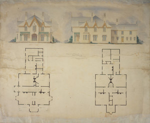 Design for a cottage for Henry C. Bowen, Esq.