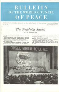 Bulletin of the World Council of Peace, numbers 23 and 24