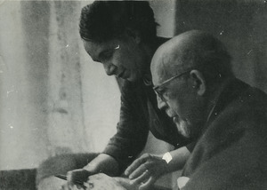 Shirley Graham and W. E. B. Du Bois