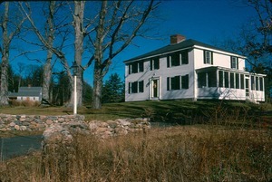 View of the Warwick house: House in rear is on the site of the former Dorm