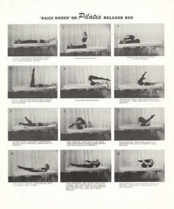 Daily Dozen on Pilates Relaxor Bed