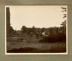 Men Working on Springfield College Campus, November, 1898