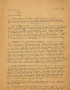 Dr. Lawrence L. Doggett to Dr. James H. McCurdy (August 15, 1917)