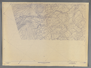 Route 7 Corridor Project topographic map