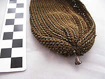 Crocheted and Beaded "Miser's Purse"