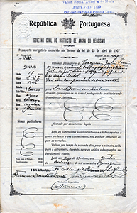 Joaquina Ferreira Passport