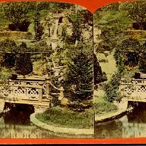 Potter's Grove:Bridge and Waterfall