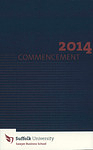 2014 Suffolk University commencement program, Sawyer Business School