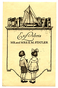 Ex Libris Mr. and Mrs. E.M. Statler