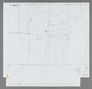 Hopkins Memorial Forest 3rd Division Lands field survey map
