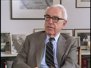 War and Peace in the Nuclear Age; Interview with William Golden, 1986