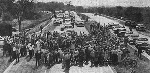 Opening of Route 128, August 1951