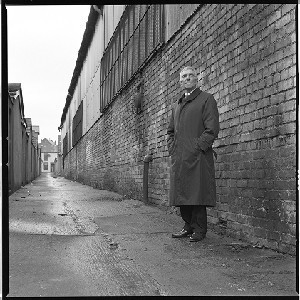 Retired Detective Superintendent Jimmy Nesbitt. Shots taken in an "entry" off the Shankill Road, where many of the Catholic victims of the gang known as the 'Shankill Butchers', were dumped. Jimmy was instrumental in the arrest of the gang