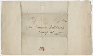 Jacob Bigelow letter to Edward Hitchcock, 1817 April 22