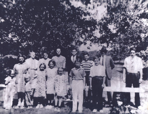 Edward Lee's family and neighbors