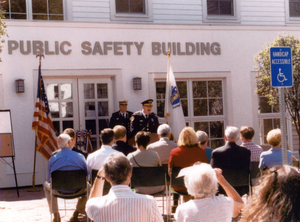 Public Safety Building dedication