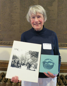 Winifred Hodges at the Nahant Mass. Memories Road Show