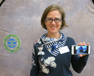 Catherine Bauer at the Winchester Mass. Memories Road Show